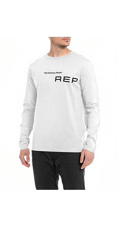【新品タグ付】REPLAY  リプレイ　メンズ　ロングTシャツ
